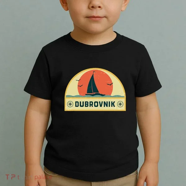 Dubrovnik Croatia Sailing Vacation Toddler T-Shirt