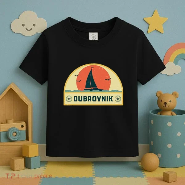 Dubrovnik Croatia Sailing Vacation Toddler T-Shirt