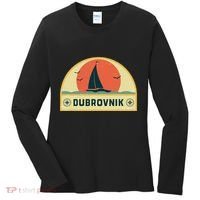 Dubrovnik Croatia Sailing Vacation Women's Long Sleeve Shirt thumb 0