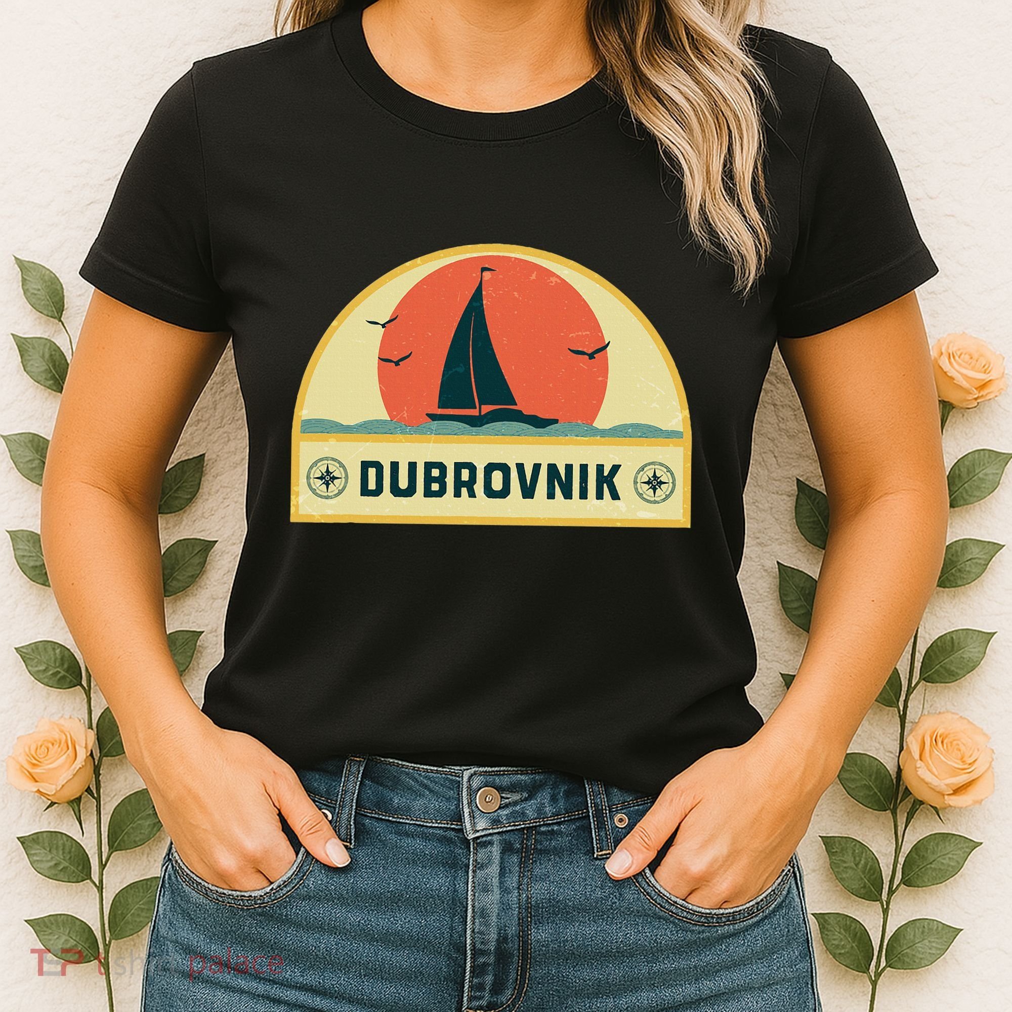 Dubrovnik Croatia Sailing Vacation Women's T-Shirt