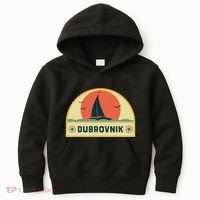 Dubrovnik Croatia Sailing Vacation Kids Hoodie thumb 0