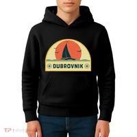 Dubrovnik Croatia Sailing Vacation Kids Hoodie thumb 4
