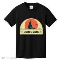 Dubrovnik Croatia Sailing Vacation Kids T-Shirt thumb 0