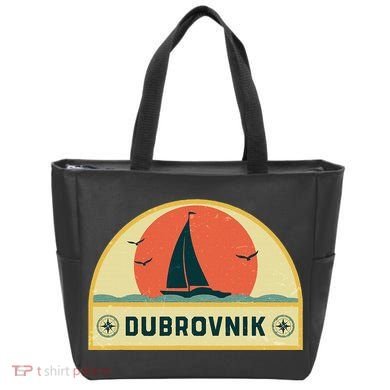 Dubrovnik Croatia Sailing Vacation Tote Bag