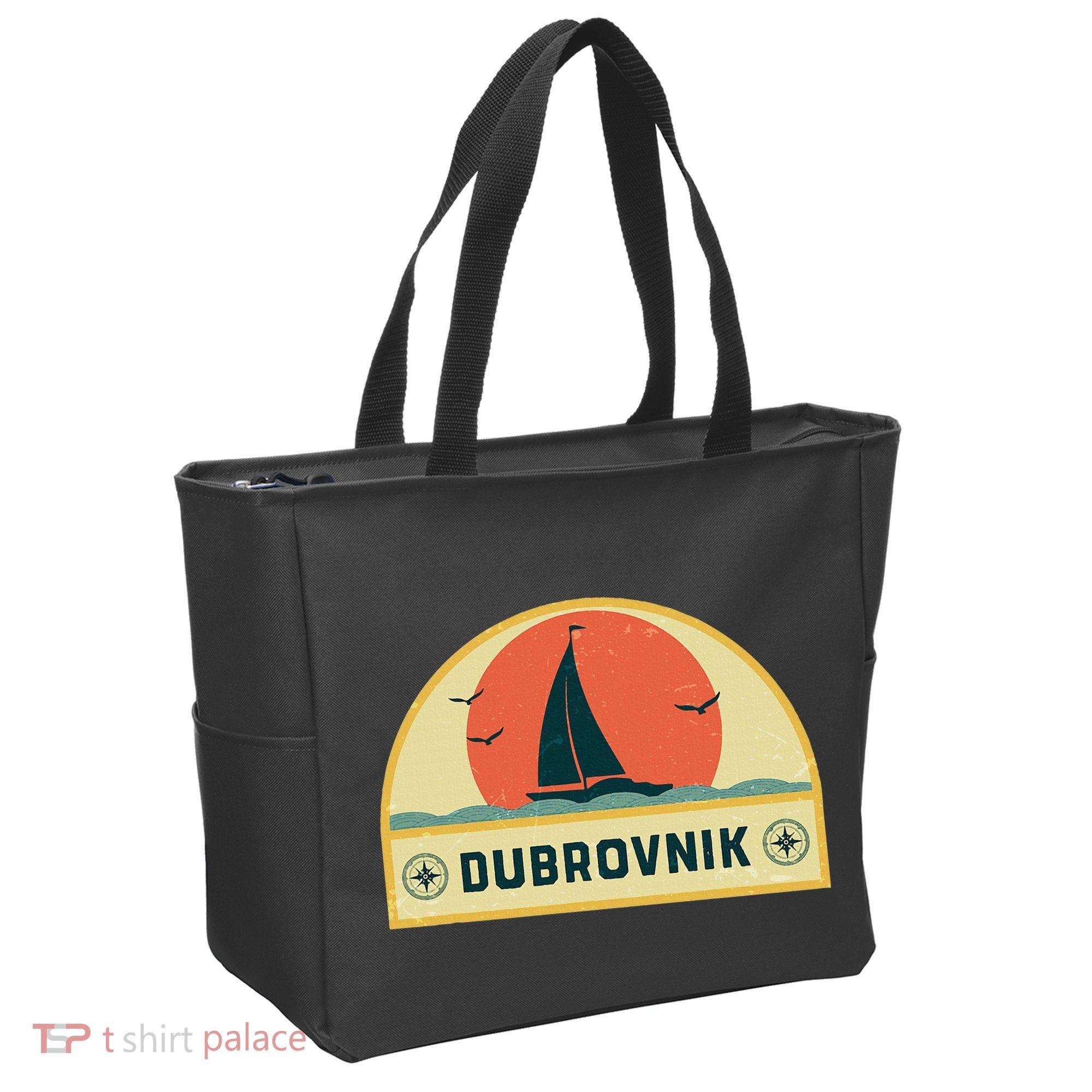 Dubrovnik Croatia Sailing Vacation Tote Bag