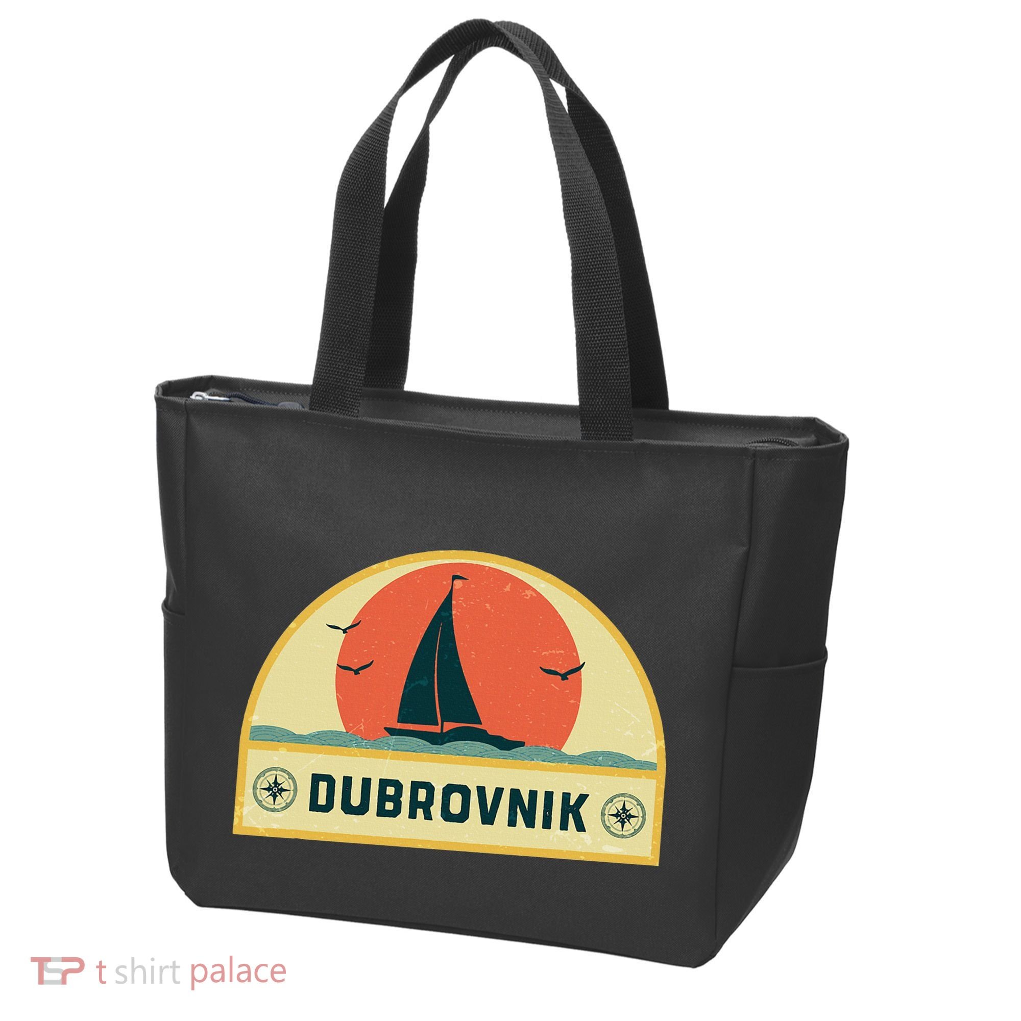 Dubrovnik Croatia Sailing Vacation Tote Bag