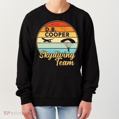 Db Cooper Skydiving Team 1971 Vintge Skyjacking History Gift Women's Sweatshirt