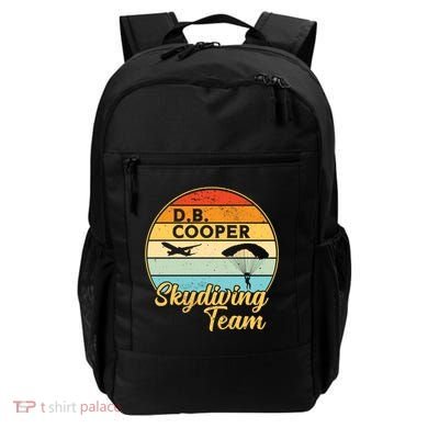 Db Cooper Skydiving Team 1971 Vintge Skyjacking History Gift Backpack
