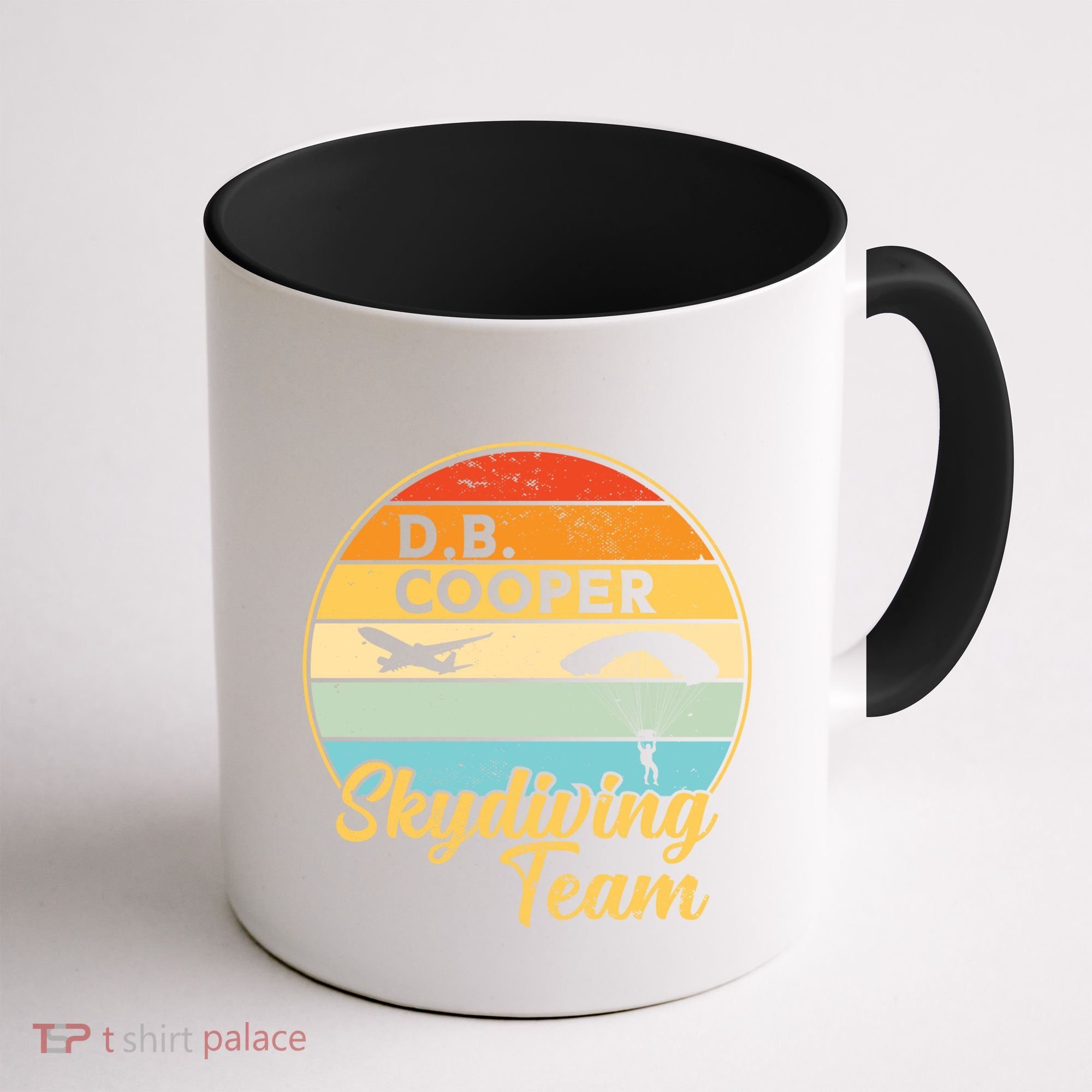Db Cooper Skydiving Team 1971 Vintge Skyjacking History Gift Coffee Mug