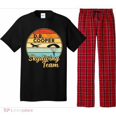 Db Cooper Skydiving Team 1971 Vintge Skyjacking History Gift Pajama Set