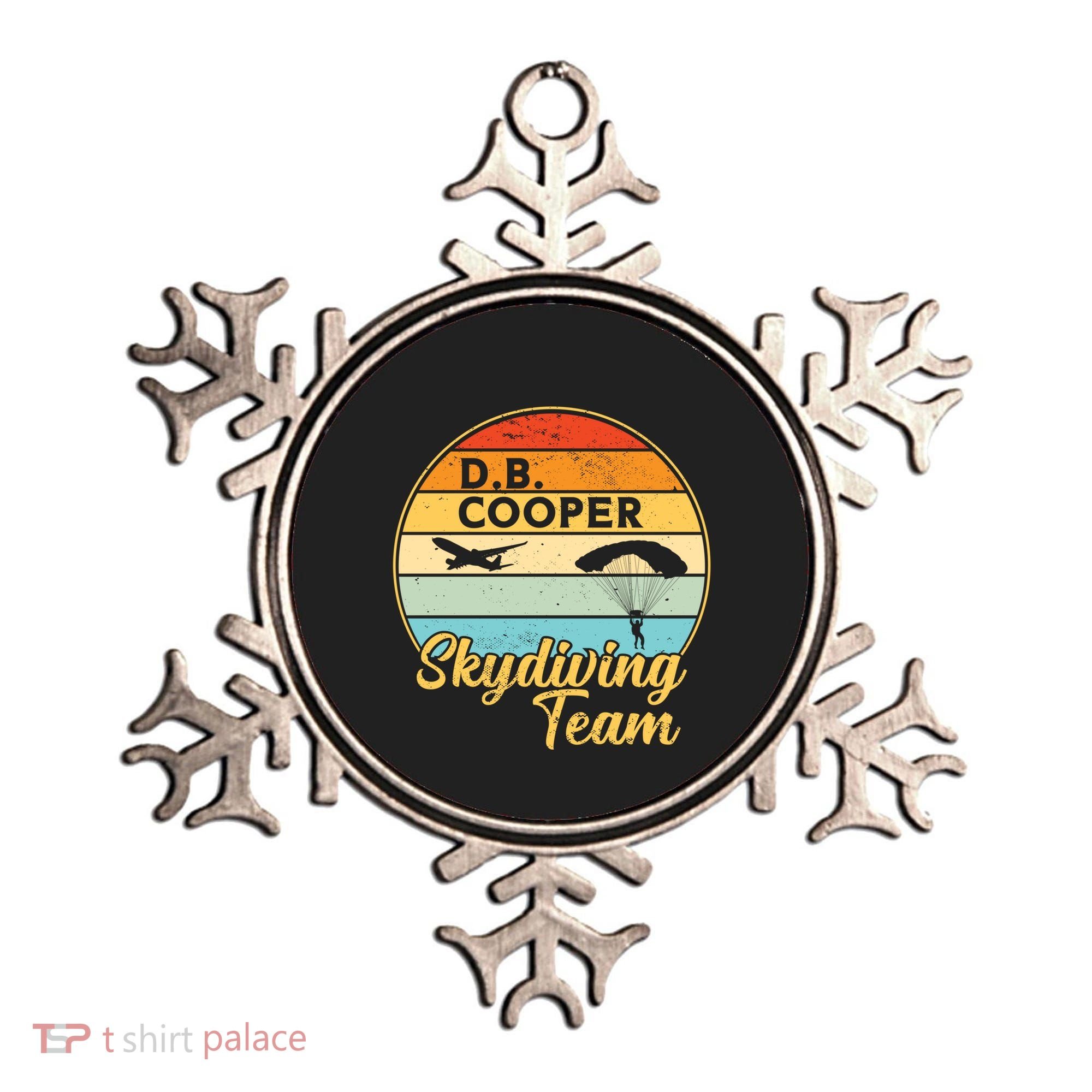 Db Cooper Skydiving Team 1971 Vintge Skyjacking History Gift Ornament