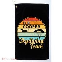 Db Cooper Skydiving Team 1971 Vintge Skyjacking History Gift Golf Towel thumb 0