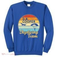 Db Cooper Skydiving Team 1971 Vintge Skyjacking History Gift Sweatshirt thumb 0