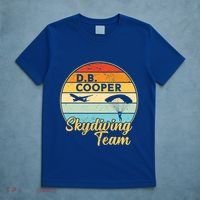 Db Cooper Skydiving Team 1971 Vintge Skyjacking History Gift T-Shirt thumb 5