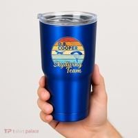 Db Cooper Skydiving Team 1971 Vintge Skyjacking History Gift Tumbler thumb 2