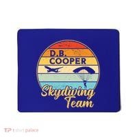 Db Cooper Skydiving Team 1971 Vintge Skyjacking History Gift Mousepad thumb 0