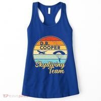 Db Cooper Skydiving Team 1971 Vintge Skyjacking History Gift Women's Tank Top thumb 0