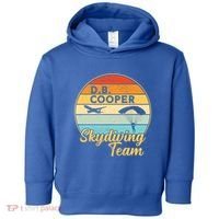 Db Cooper Skydiving Team 1971 Vintge Skyjacking History Gift Toddler Hoodie thumb 0