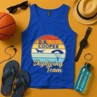 Db Cooper Skydiving Team 1971 Vintge Skyjacking History Gift Tank Top thumb 4