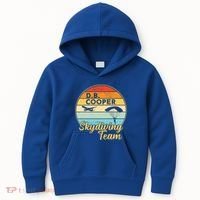 Db Cooper Skydiving Team 1971 Vintge Skyjacking History Gift Kids Hoodie thumb 0