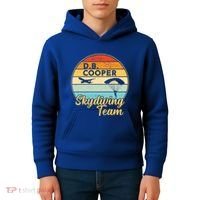 Db Cooper Skydiving Team 1971 Vintge Skyjacking History Gift Kids Hoodie thumb 4