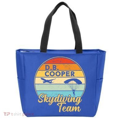 Db Cooper Skydiving Team 1971 Vintge Skyjacking History Gift Tote Bag