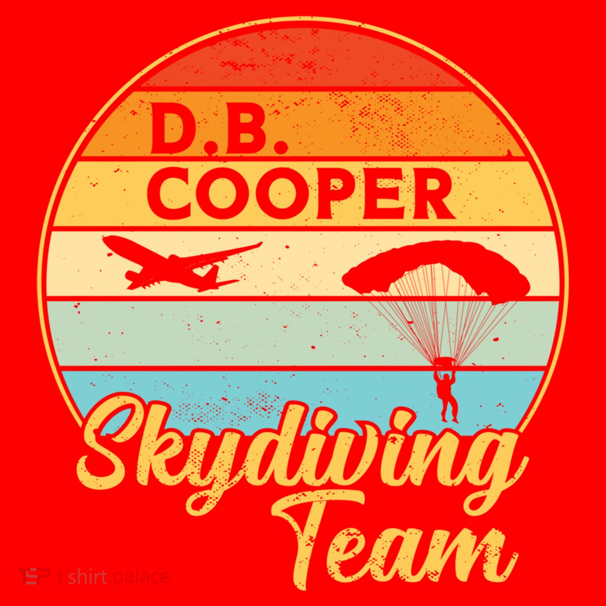 Db Cooper Skydiving Team 1971 Vintge Skyjacking History Gift Santa Hat