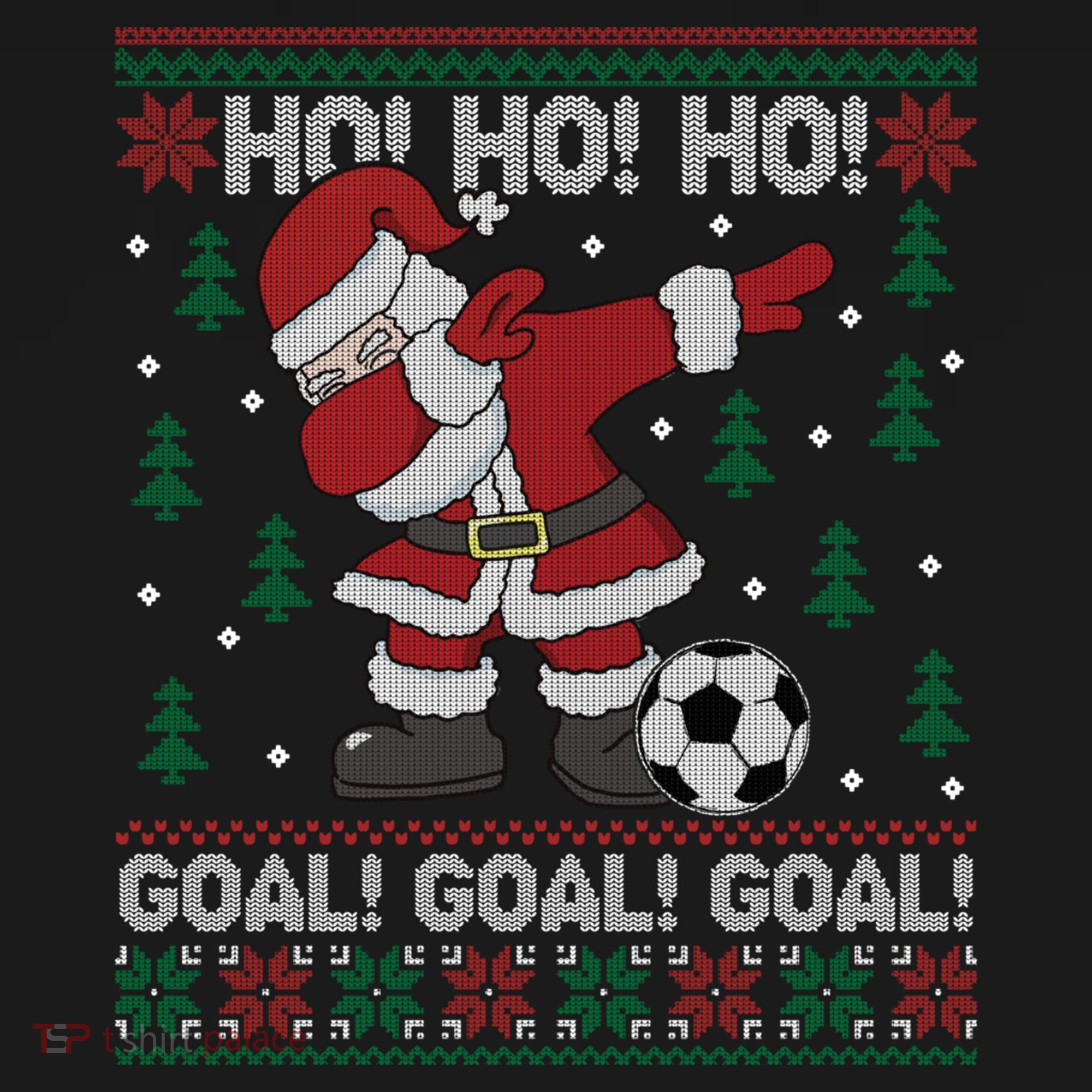 Dabbing Christmas Soccer Ho Santa Elf Ugly Xmas Sweater Cool Gift Women's Hoodie