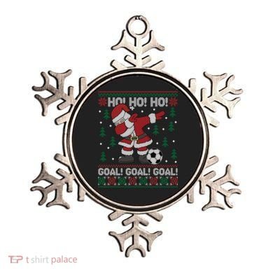 Dabbing Christmas Soccer Ho Santa Elf Ugly Xmas Sweater Cool Gift Ornament