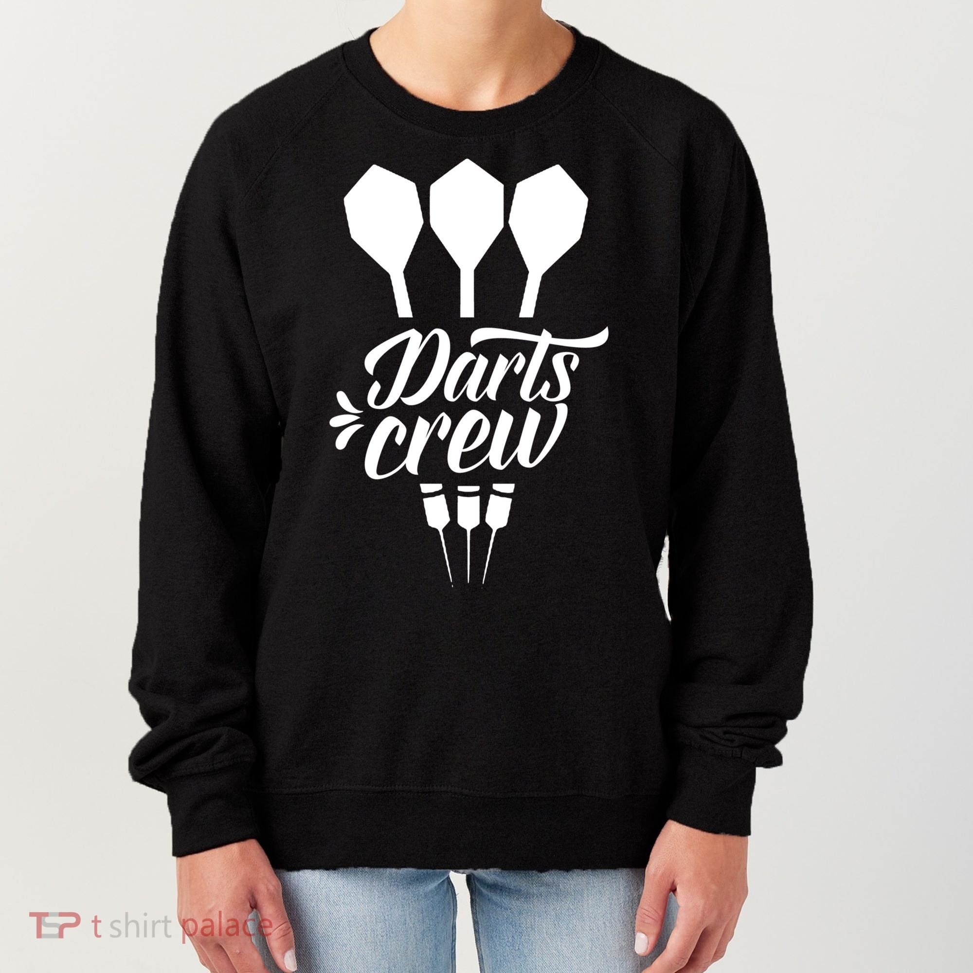Darts Crew Squad Dart Team Gift Women's Sweatshirt