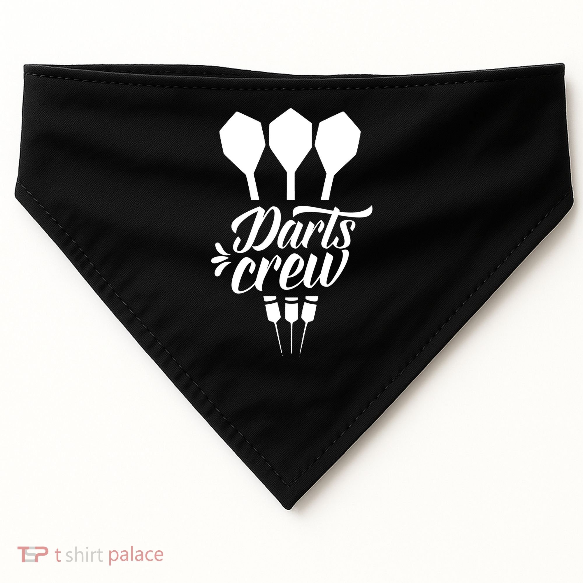 Darts Crew Squad Dart Team Gift USA-Made Doggie Bandana