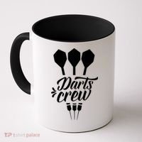 Darts Crew Squad Dart Team Gift Coffee Mug thumb 0
