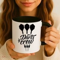 Darts Crew Squad Dart Team Gift Coffee Mug thumb 3
