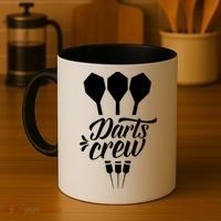 Darts Crew Squad Dart Team Gift Coffee Mug thumb 4
