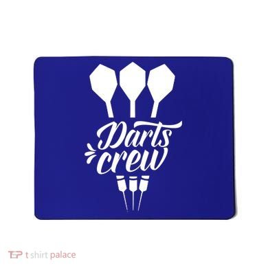 Darts Crew Squad Dart Team Gift Mousepad
