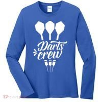 Darts Crew Squad Dart Team Gift Women's Long Sleeve Shirt thumb 0