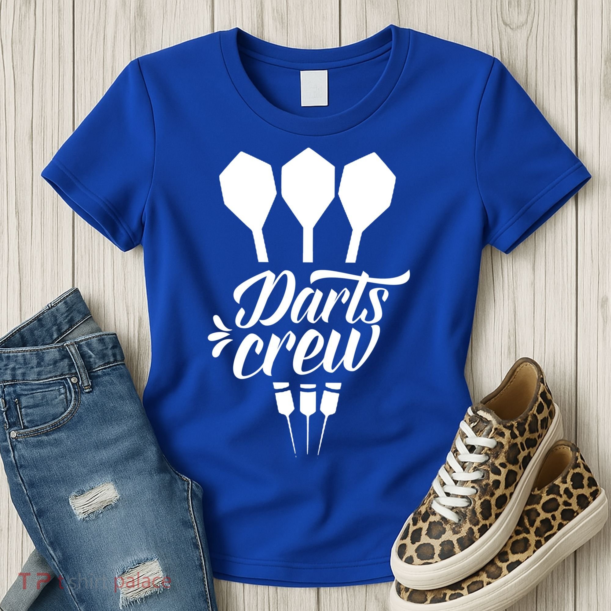 Darts Crew Squad Dart Team Gift Women's T-Shirt