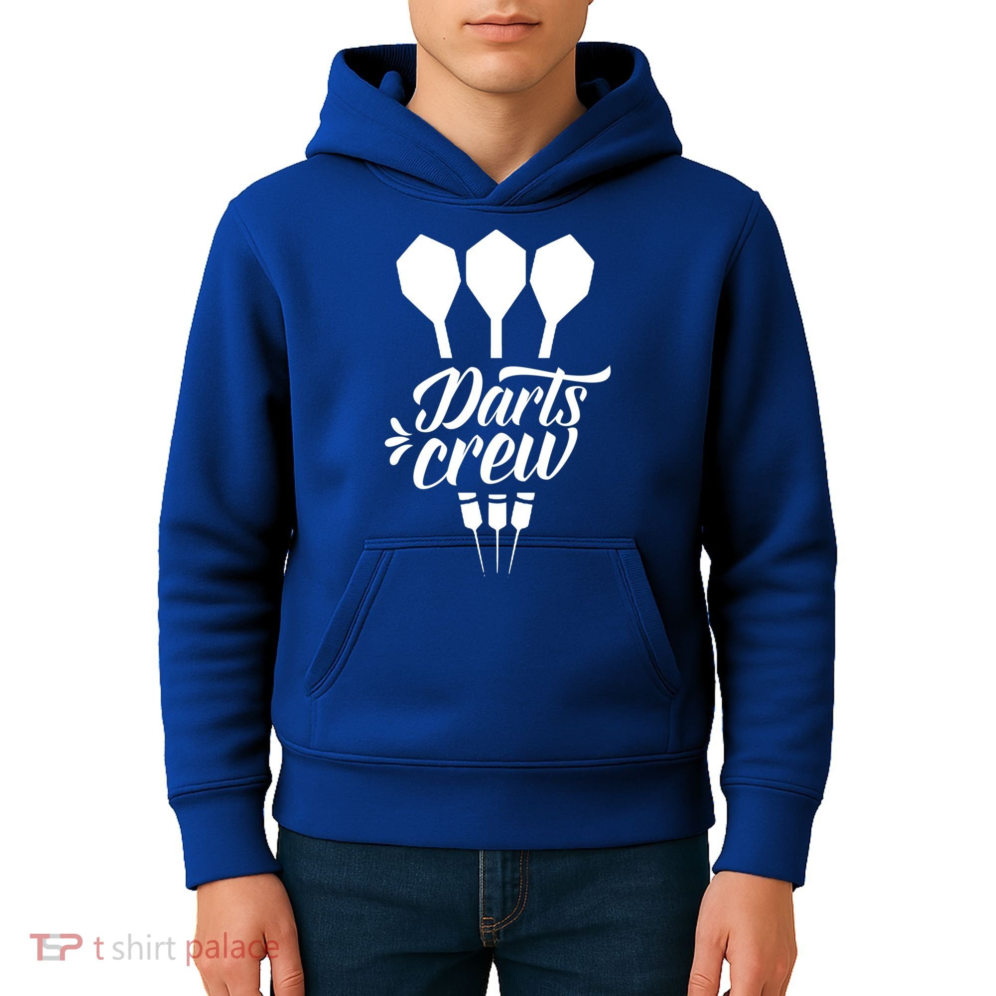 Darts Crew Squad Dart Team Gift Kids Hoodie