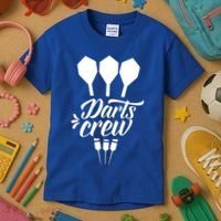 Darts Crew Squad Dart Team Gift Kids T-Shirt thumb 3
