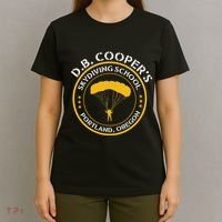Db Cooper Skydiving School Portland Oregon T-Shirt thumb 4