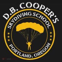 Db Cooper Skydiving School Portland Oregon Button thumb 1