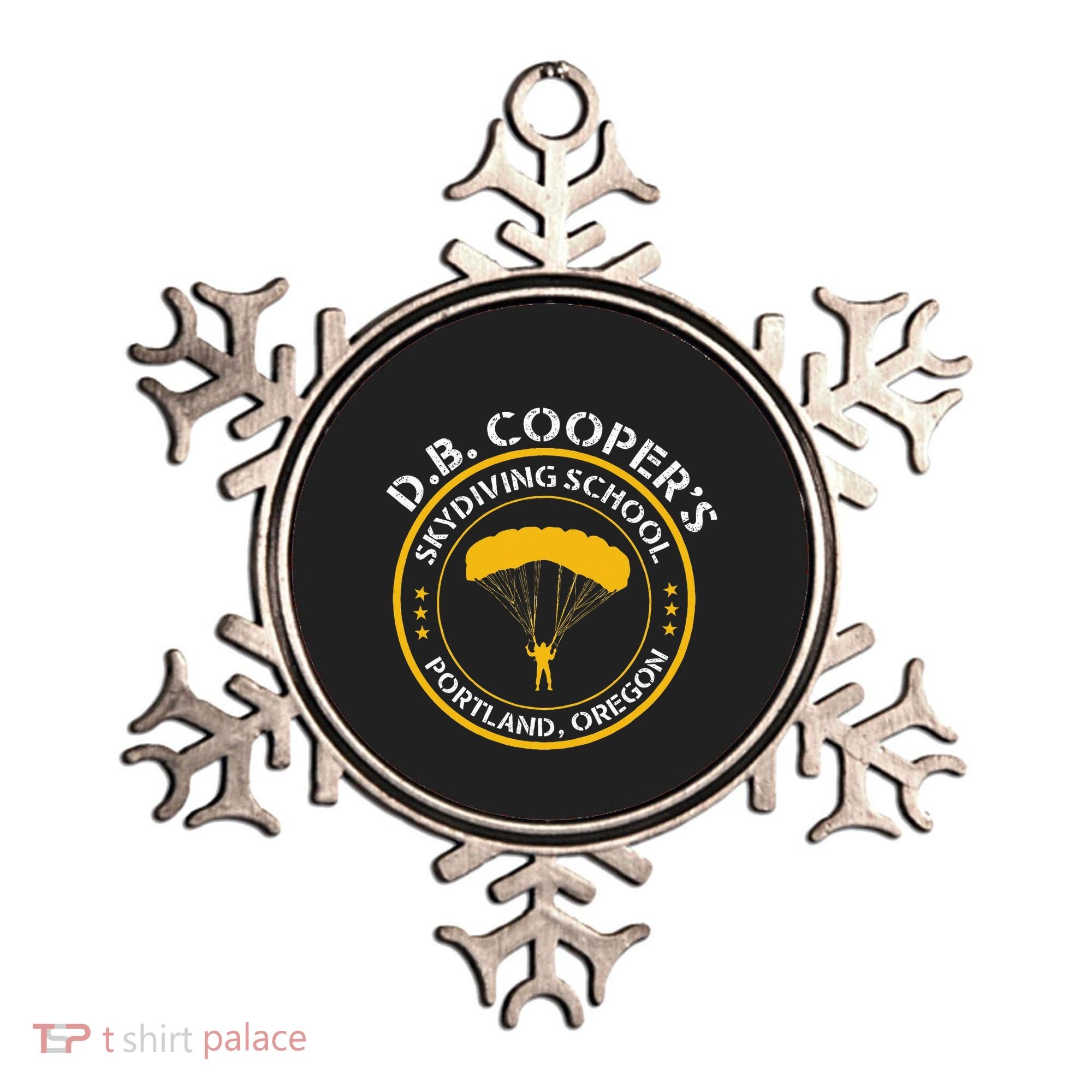 Db Cooper Skydiving School Portland Oregon Ornament