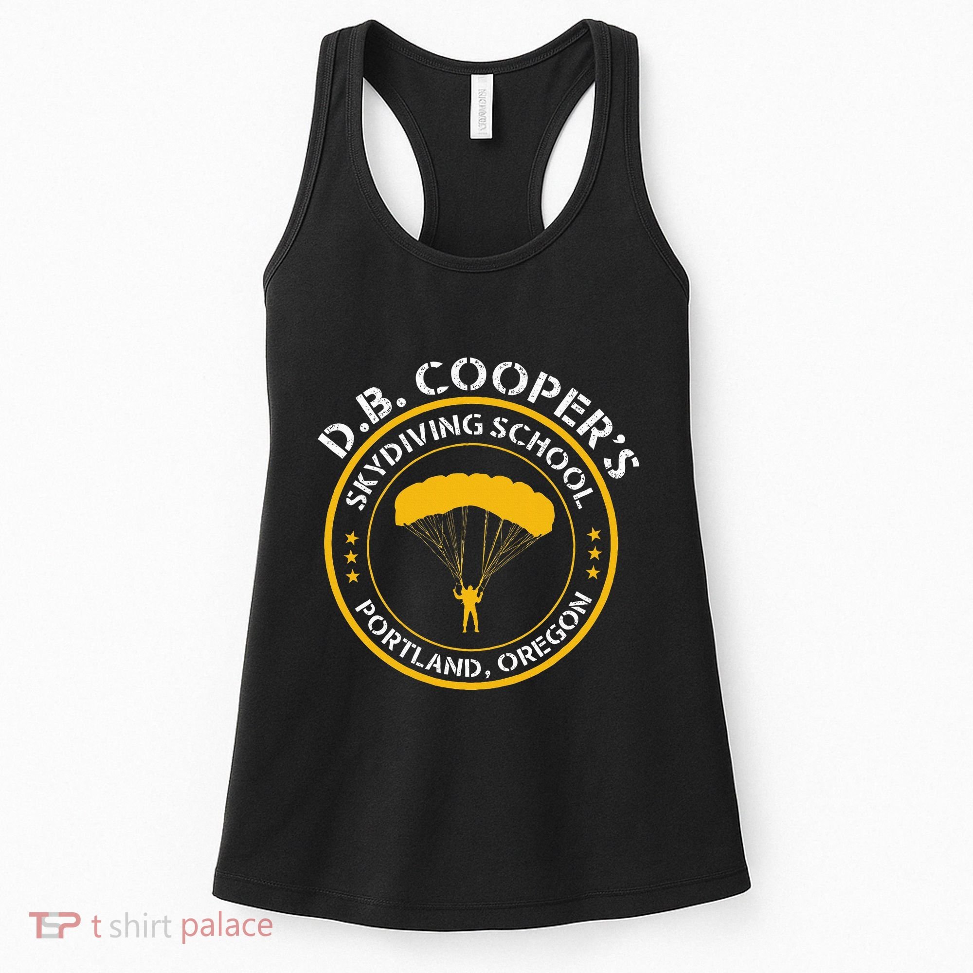 Db Cooper Skydiving School Portland Oregon Women's Tank Top