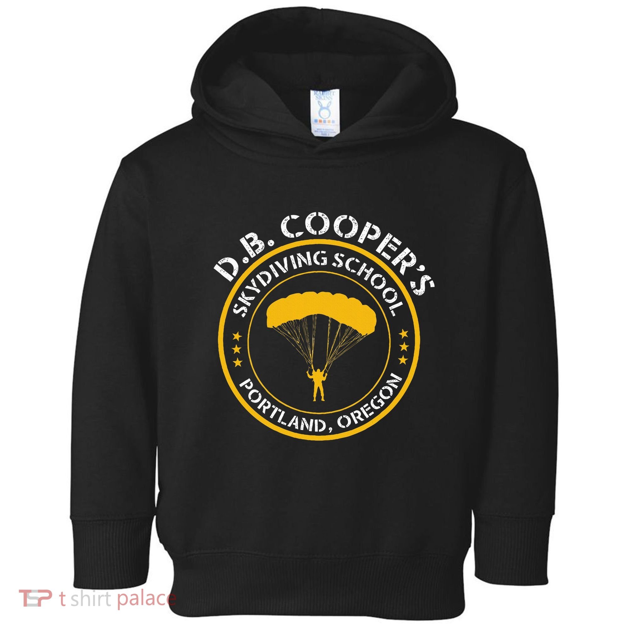 Db Cooper Skydiving School Portland Oregon Toddler Hoodie