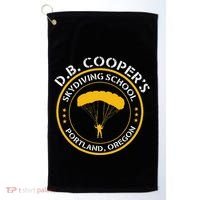 Db Cooper Skydiving School Portland Oregon Golf Towel thumb 0