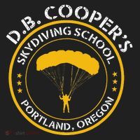 Db Cooper Skydiving School Portland Oregon Golf Towel thumb 3
