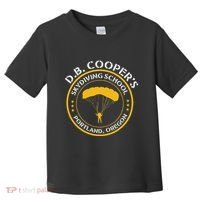 Db Cooper Skydiving School Portland Oregon Toddler T-Shirt thumb 0