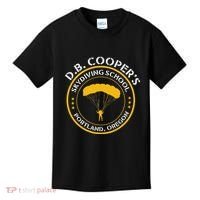 Db Cooper Skydiving School Portland Oregon Kids T-Shirt thumb 0