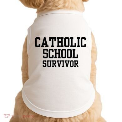 Doublecrossclothingco Catholic School Survivor Doggie Tank