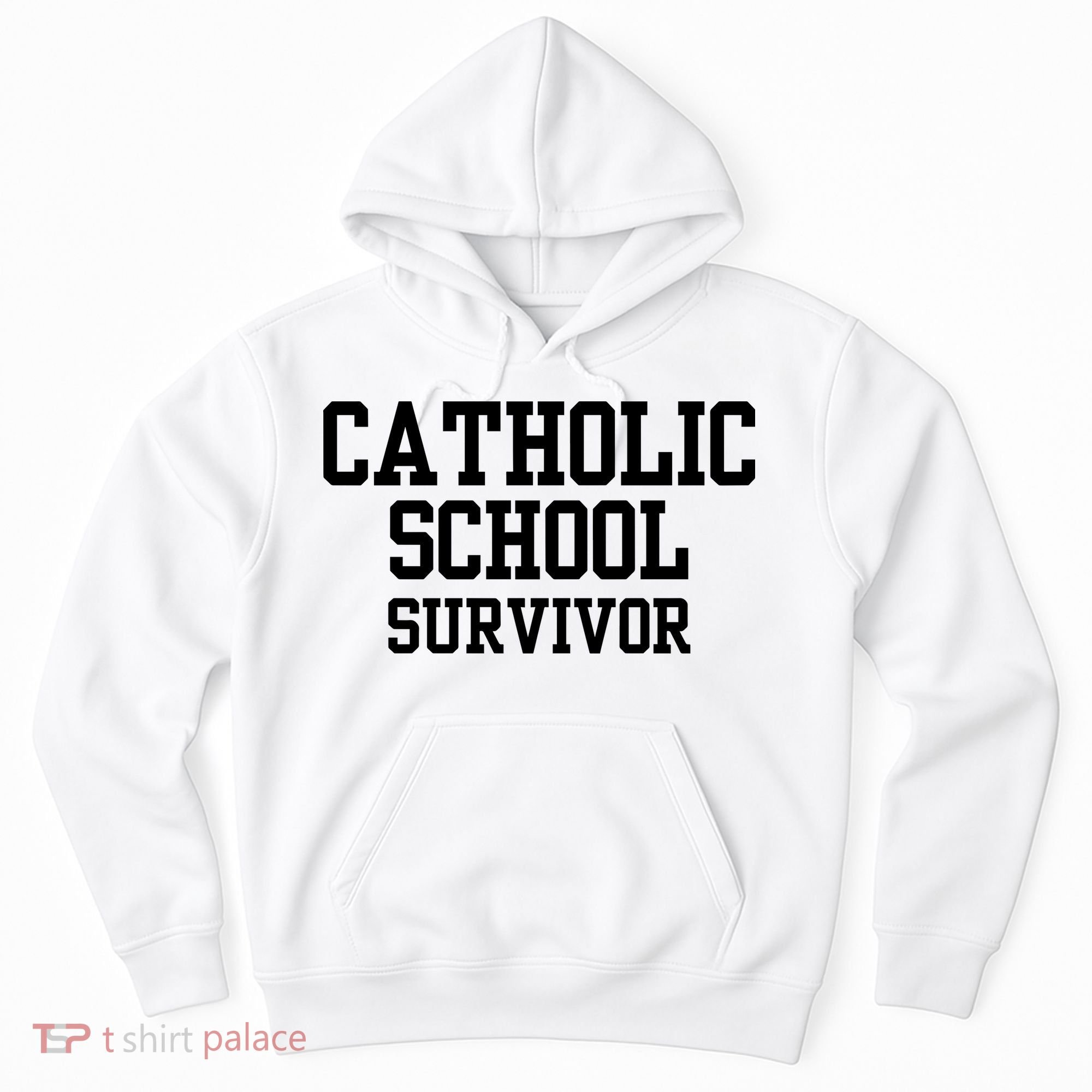 Doublecrossclothingco Catholic School Survivor Hoodie